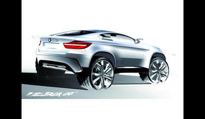 BMW X6 Sport Activity Coupé Concept 2007 render 2